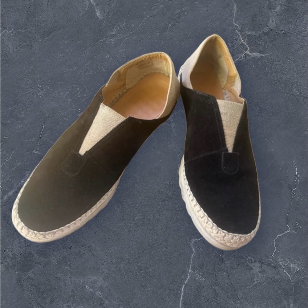 Black and Tan Loafers with Slip-On Comfort